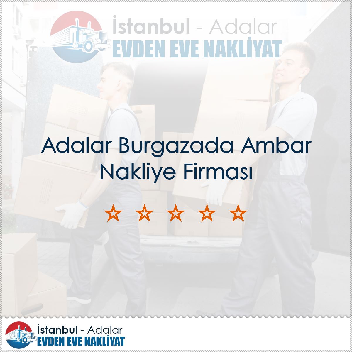 Adalar Burgazada Ambar Nakliye Firması : Kapak Görseli